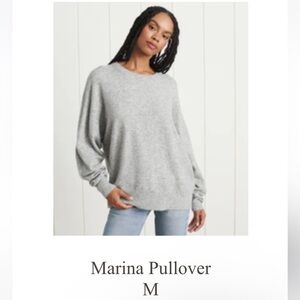 Jenni Kayne Marina Sweater Medium Grey